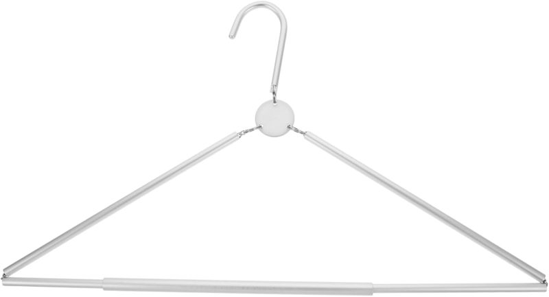 Travel Hangers Set Compact Foldable Clothing Rack Metal -Resistant for Home